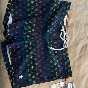 Penguin Pride Swim Trunks